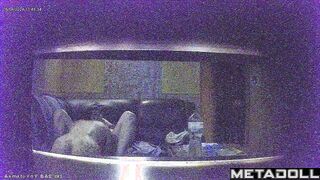 Blonde MILF blowjob sauna porn