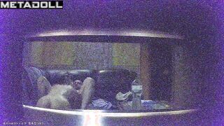 Blonde MILF blowjob sauna porn