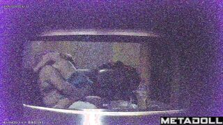 Amateur sex with brunette girl in sauna