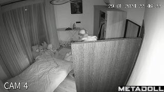 Mature parents fuck in their daughter’s room