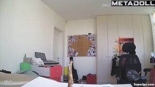 Gorgeous German girl changes her clothes