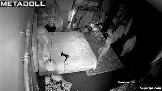 Gorgeous blonde nurse changes her clothes