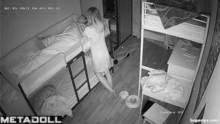 Ukrainian stepsister fucks her sleeping brother
