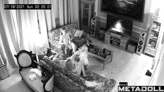 Rich Russian man fucks three young girls