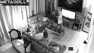 Rich Russian man fucks three young girls