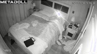 Chubby woman gives a blowjob to her husband