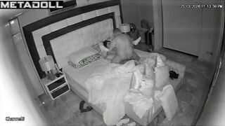 Skinny Dutch brunette mom gets creampied spy cam