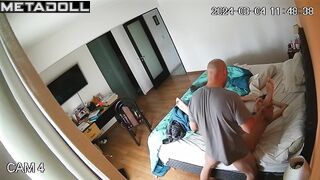 Big tits Swedish brunette mature mom rides her boyfriend online