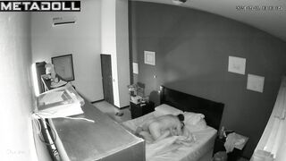 Big tits Uruguayan brunette MILF wets the bed while fucking spy cam record