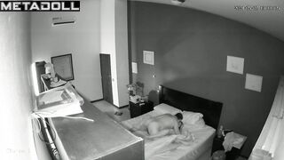 Big tits Uruguayan brunette MILF wets the bed while fucking spy cam record