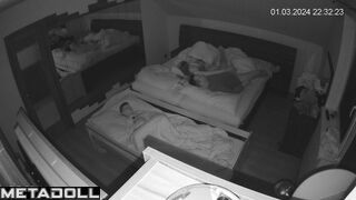 Swiss parents having sex on the couch
