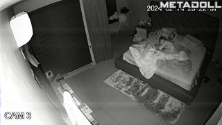 Perverse Welsh brunette wife fucks with her boss spy cam record