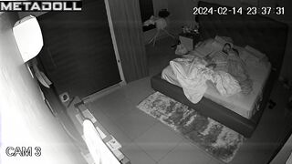 Perverse Welsh brunette wife fucks with her boss spy cam record