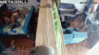 Fat German blonde student girl pleases her husband spy cam record