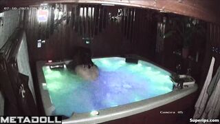 Big ass milf woman gets fucked in the Jacuzzi