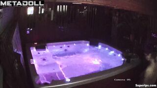 Big ass milf woman gets fucked in the Jacuzzi