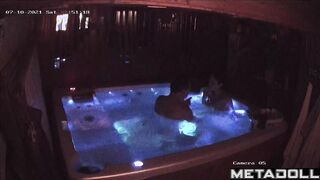 Big ass milf woman gets fucked in the Jacuzzi