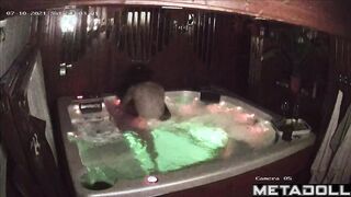 Big ass milf woman gets fucked in the Jacuzzi