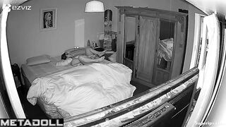 Granny Latina masturbates in her bed