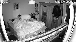 Hot man gives oral sex to his sleeping wife