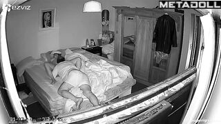 Hot man gives oral sex to his sleeping wife