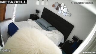 Mature Brazilian couple fucks in their bed