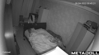Ukrainian girl fucks her sleeping boyfriend