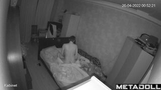 Ukrainian girl fucks her sleeping boyfriend