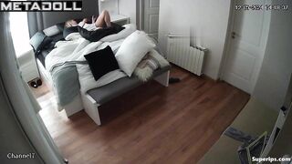 Hot British mom masturbates with her vibrator