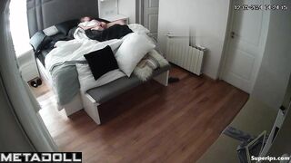 Hot British mom masturbates with her vibrator
