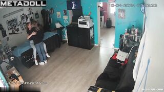 Mature woman pays her tattooed man with sex