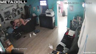 Mature woman pays her tattooed man with sex
