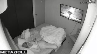 Skinny blonde teacher has strong orgasms real hidden cam