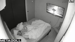 Skinny blonde teacher has strong orgasms real hidden cam