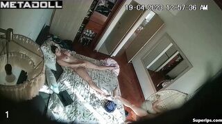 Petite Latina girl gets fucked by her stepdad