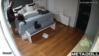 British married couple fucks in their bedroom