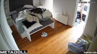 British married couple fucks in their bedroom