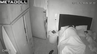 Newly married couple have an anal sex online