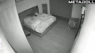 Amazing new couple fuck hard in their bed online