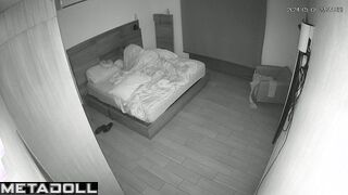 Amazing new couple fuck hard in their bed online
