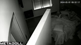 Naked German brunette MILF gets fucked by her husband voyeur cam