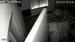 Naked German brunette MILF gets fucked by her husband voyeur cam