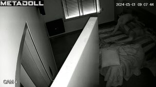Naked German brunette MILF gets fucked by her husband voyeur cam