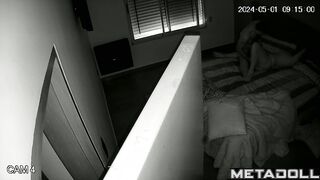 Naked German brunette MILF gets fucked by her husband voyeur cam