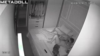 Naked Danish brunette mom pleases her husband