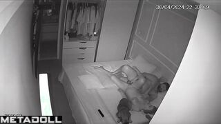 Naked Danish brunette mom pleases her husband