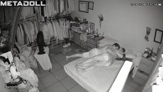Amazing married couple having sex in their bed wildly recording