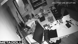 New couple fuck hard in their bed
