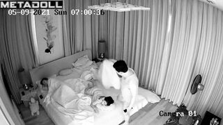 Naughty naked Greek brunette mom gets fucked hard hidden cam