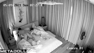 Naughty naked Greek brunette mom gets fucked hard hidden cam